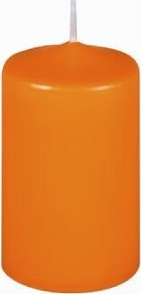 Premium Stumpenkerzen Apfelsine 80 x 50 mm, 1 Stück Produktbild 
