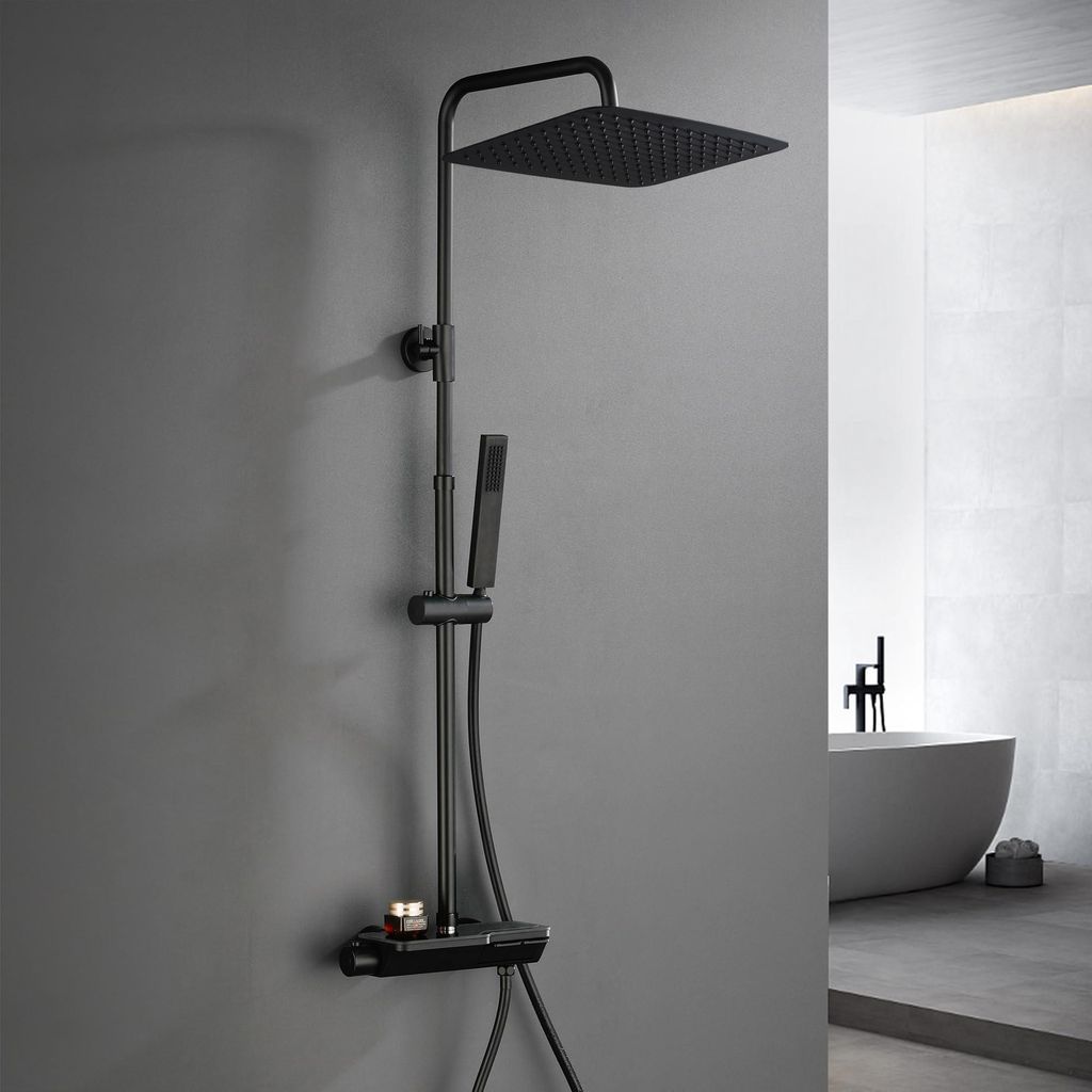 JOHO Regendusche Duschset mit Duscharmatur Produktbild 