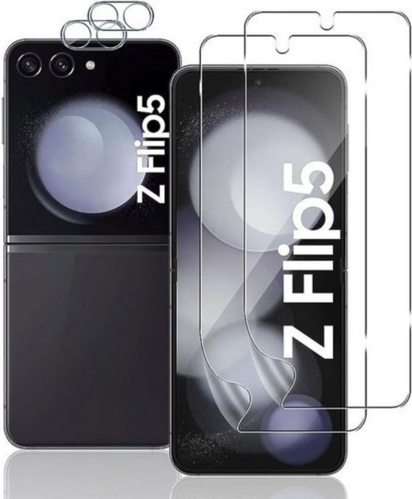 2X Schutzfolien für Samsung Galaxy Z Flip 5 Panzerfolie Produktbild 