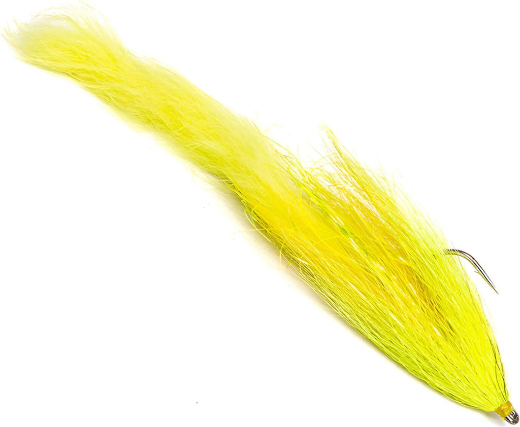 BIM Tackle Chacha Bait Bucktail Trailer Chart Yellow