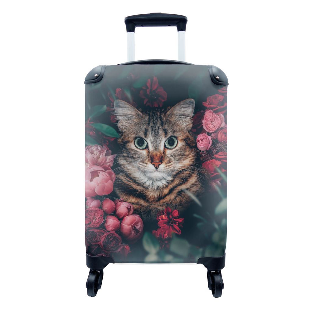 MuchoWow® Koffer Handgepäck Trolley Rollkoffer Kleine Produktbild 