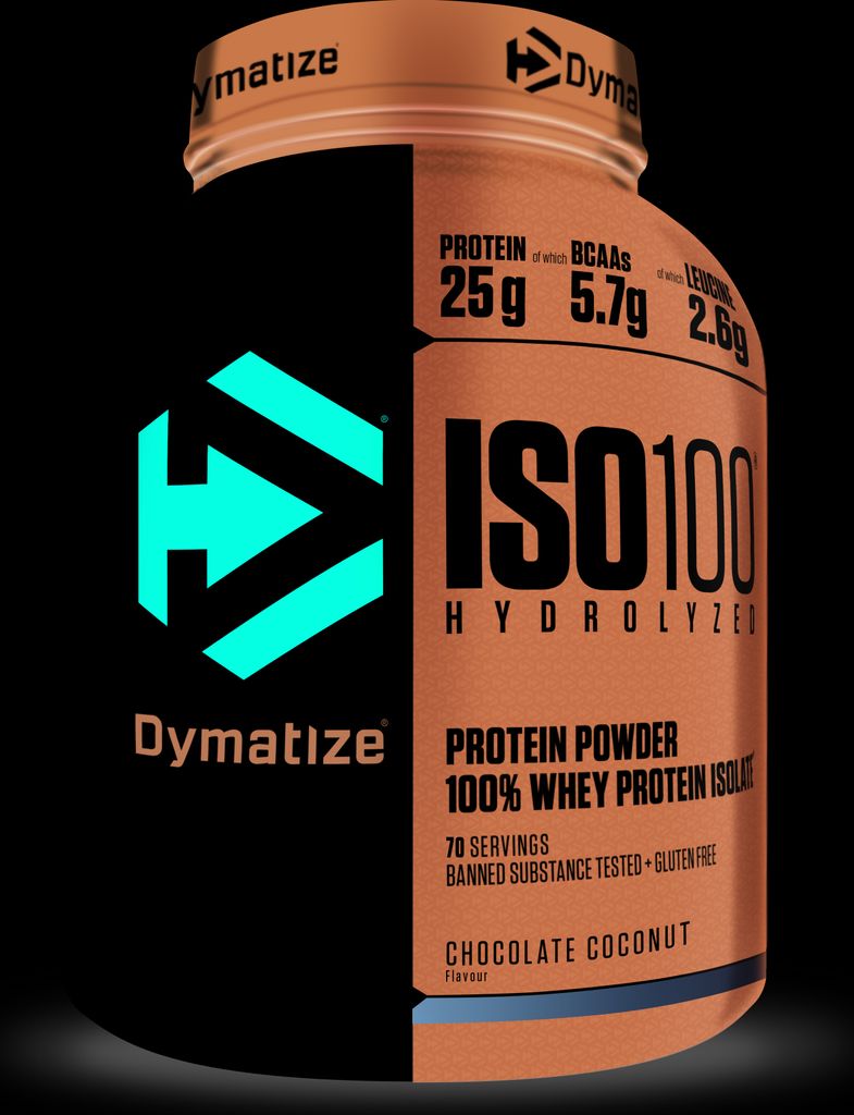 DYMATIZE Whey Protein Pulver Shake Hydrolysat Eiweiß ISO 100 Chocolate Coconut