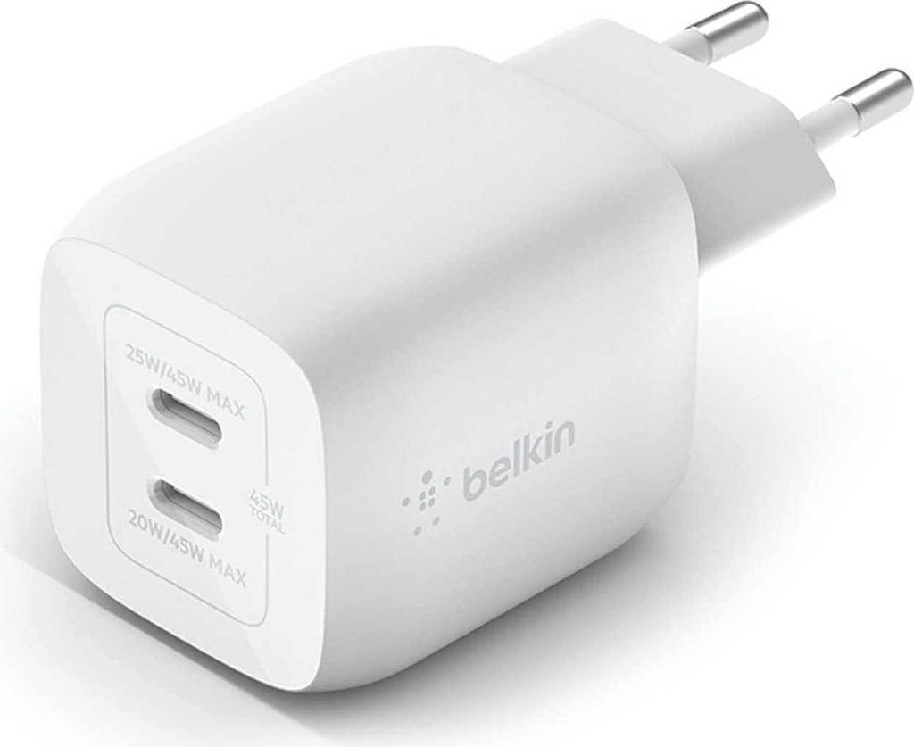 Cargador Belkin BOOST Charge USB-C de 45W con tecnología Imagen del producto 
