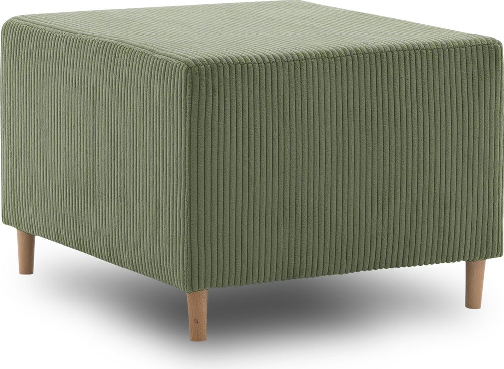 Pouffe-Fußhocker, Sitzpouf 64x55cm Fußhocker Für Sessel Produktbild 