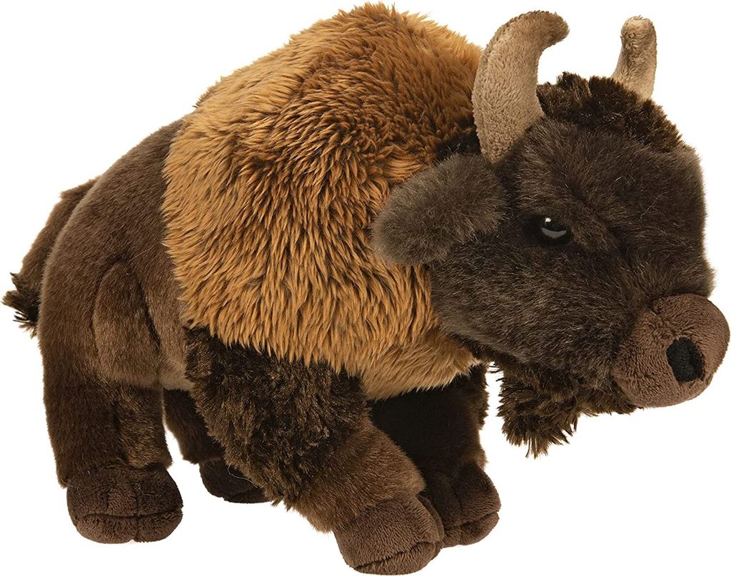 Uni-Toys - Bison - 29 cm (Länge) - Plüsch-Wildrind - Produktbild 