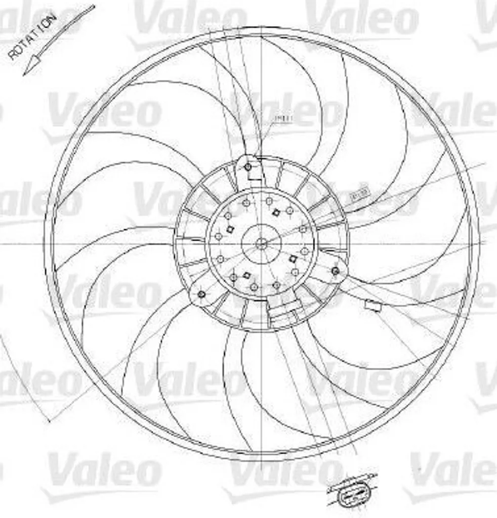 Système de Refroidissement Ventilateur pour Renault Movano X70