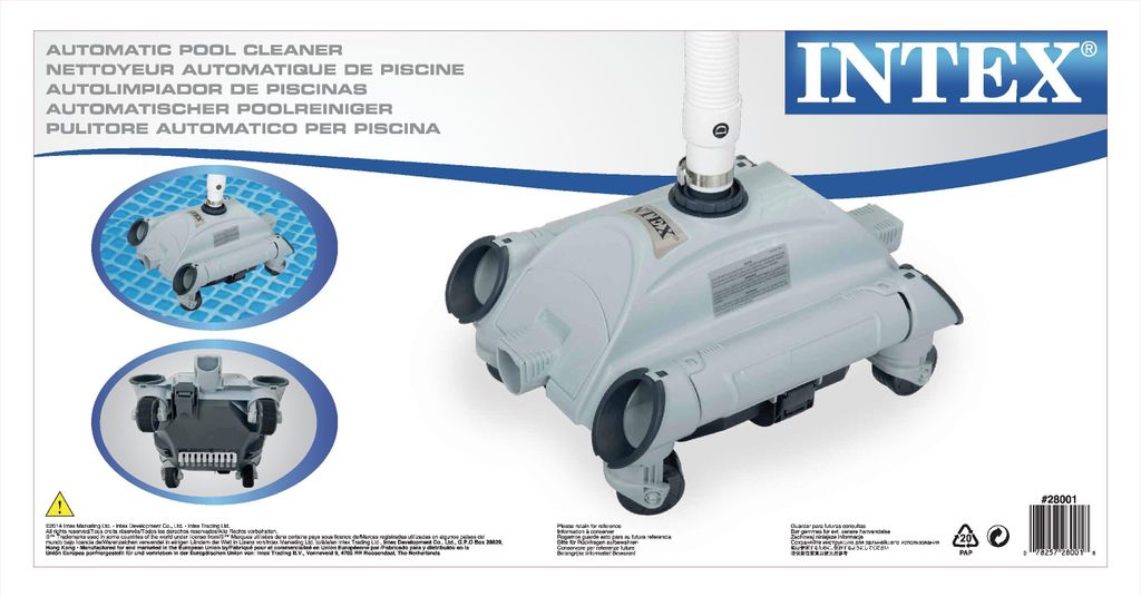INTEX 28001 Auto Pool Cleaner - Bodenreiniger nur für Pools Produktbild 16