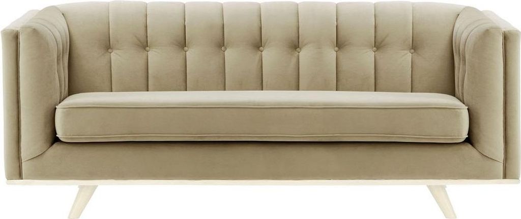 Dreisitzer-Sofa Vicenza-Velluto 3-white