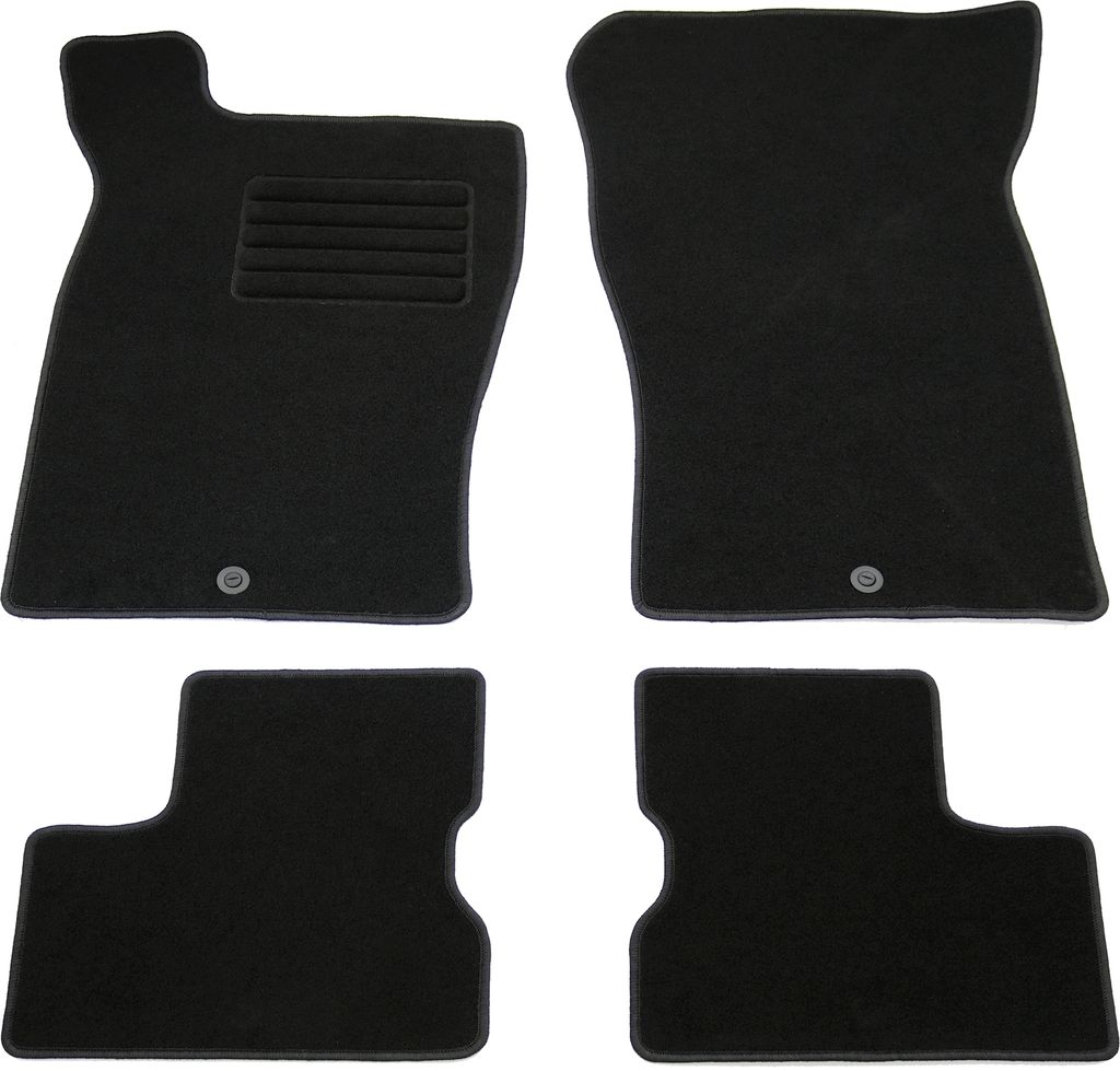 AD Tuning Fußmatten Set für Opel Kadett E, Bj. 9/1984-8/1991 (Benziner, mit Kat)