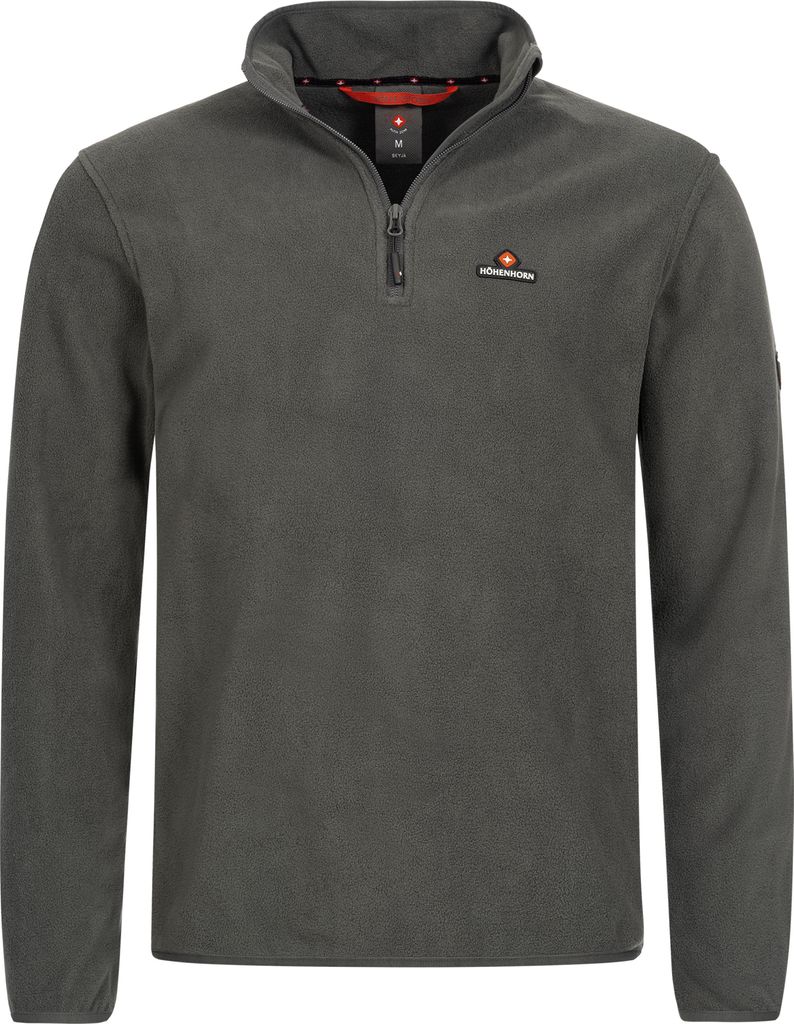 Höhenhorn Skyja Herren Fleece Pullover Grau Gr. M Produktbild 