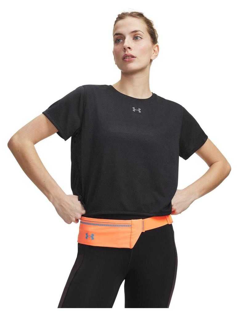 Under Armour - "Velociti" T-Shirt für Damen, Hochleistungsmaterial GT19364 (38 DE) (Schwarz)