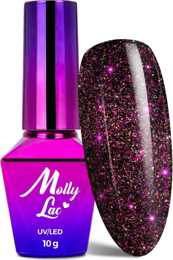 Top Coat Finition Brillante pour Ongles Hybrides MollyLac Picante 10g