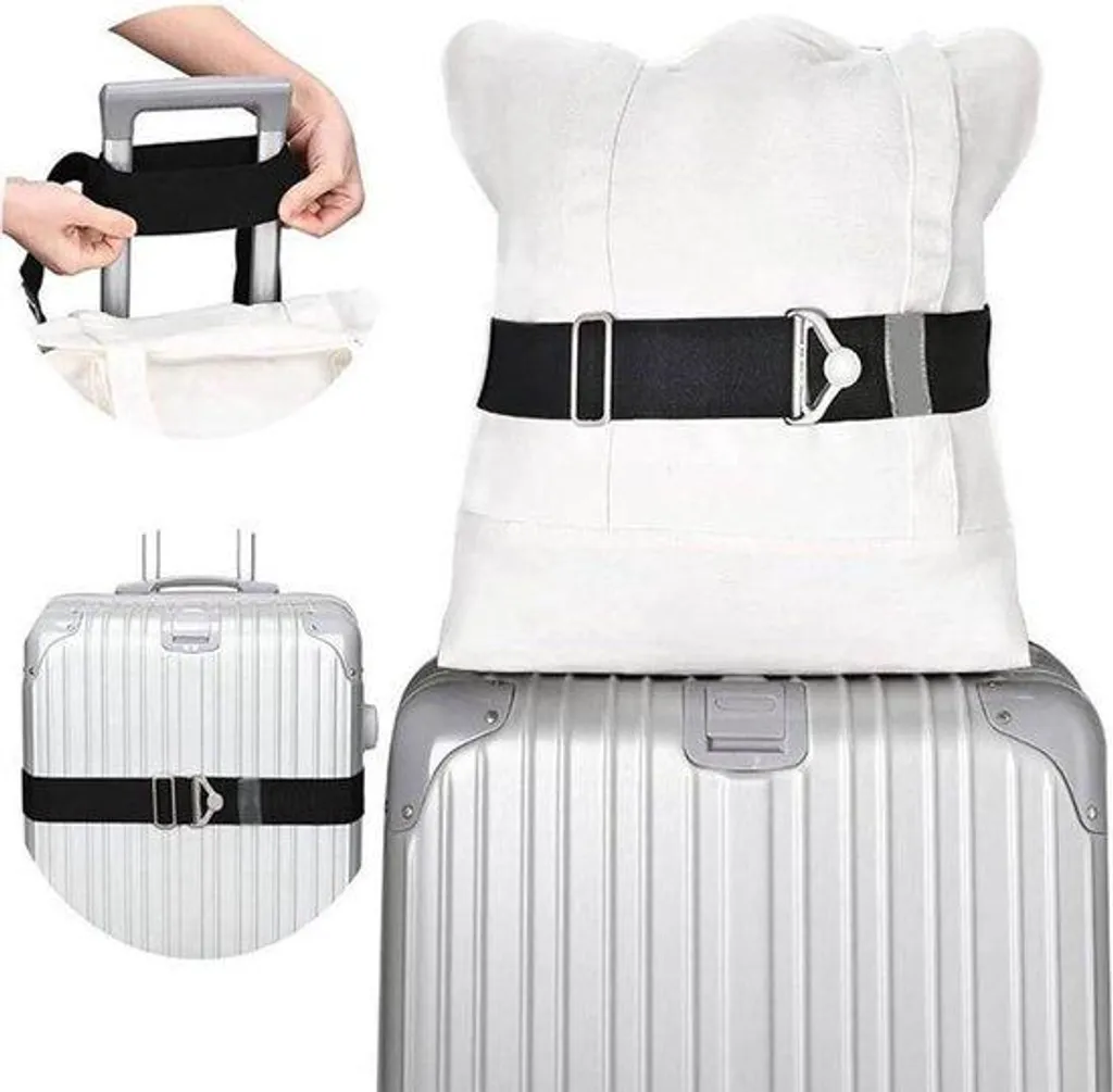Sangle de valise réglable avec boucle métallique solide - Modèle Pro