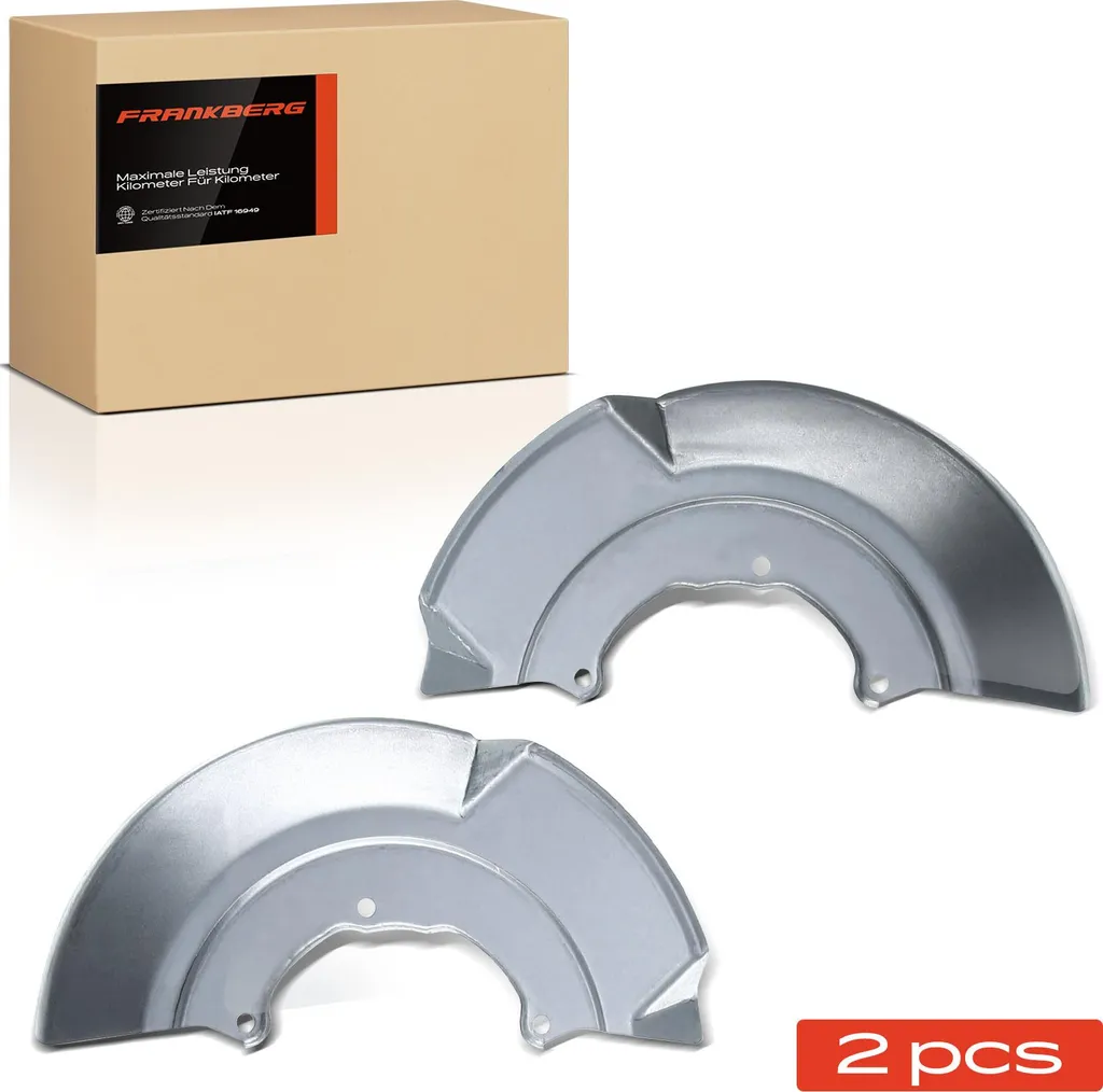 Frankberg 2x Tôle d'Ancre Frein Avant pour VW Transporter T4 1990-2003