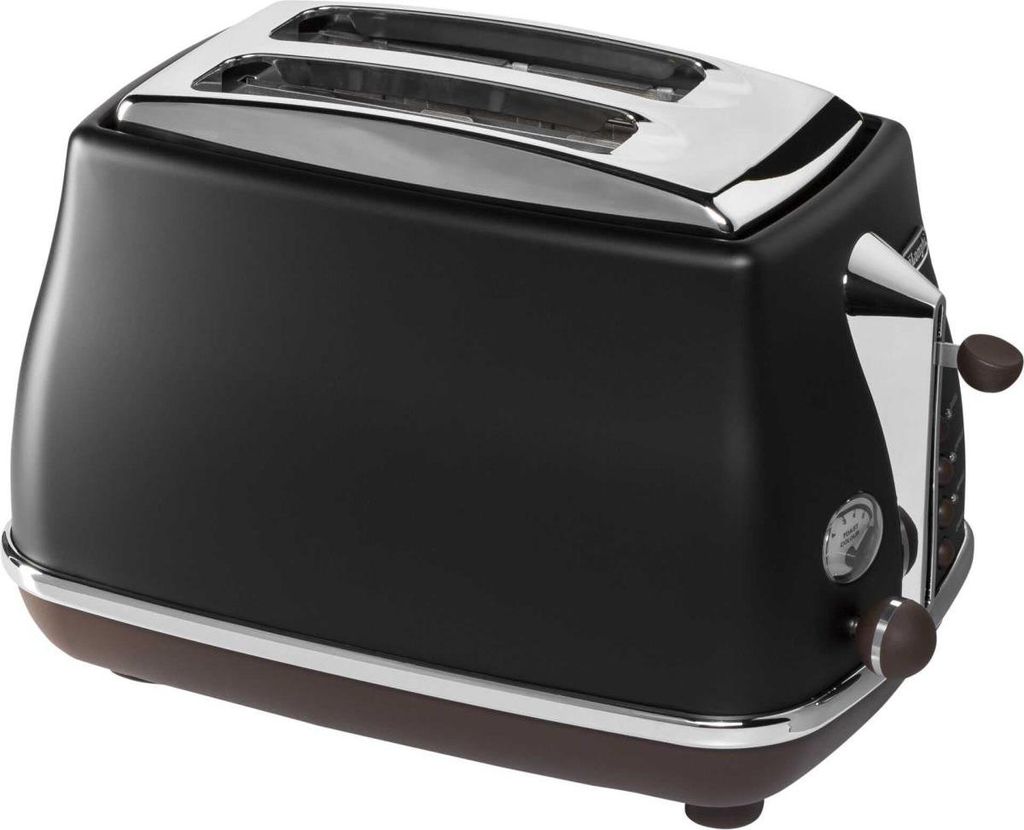 De’Longhi 2103.BK, 2 kaw., Czarny, Stal nierdzewna, Zdjęcie produktu 