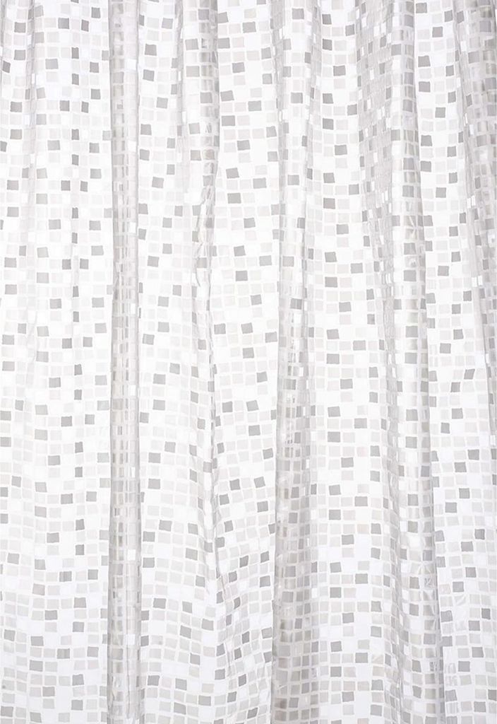 Wasserdichter 3D-Badezimmervorhang, PVC-Duschvorhang, transparenter schimmelresistenter durchsichtiger Badezimmervorhang mit Haken 240×180cm b