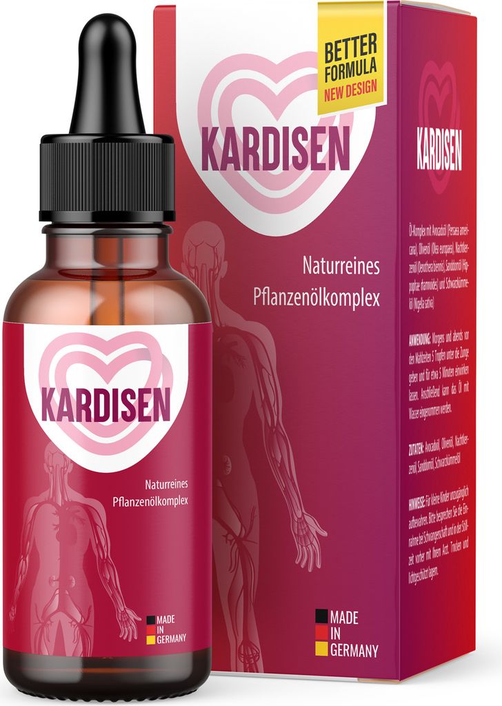 Kardisen Tropfen - Naturreine Pflanzenkraft - Qualität für Produktbild 