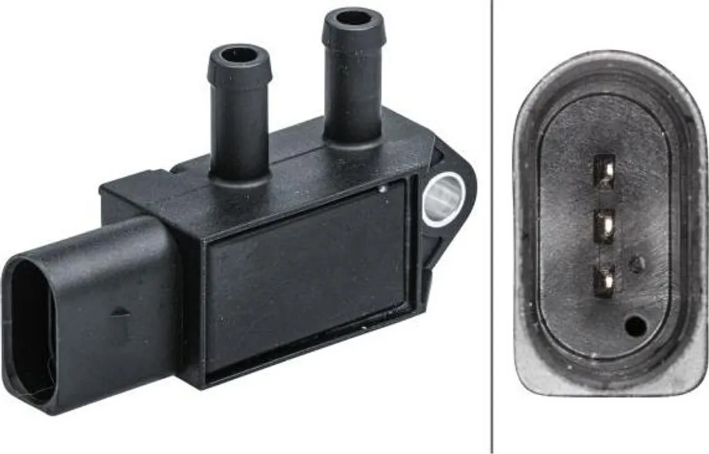 Capteur de pression d'échappement HELLA 6PP 009 409-631 OE 03N906051C