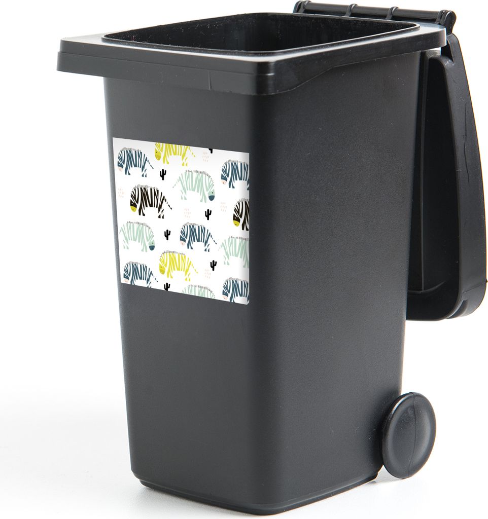 MuchoWow - Abfall-Aufkleber - Container - für Abfallcontainer