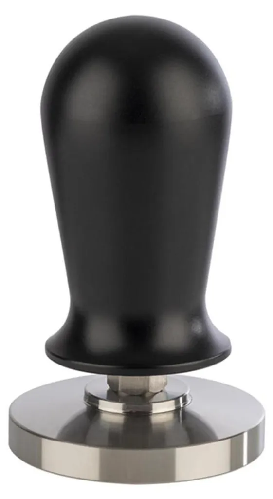 Tamper café anti-canalisation APS à pression constante en inox noir