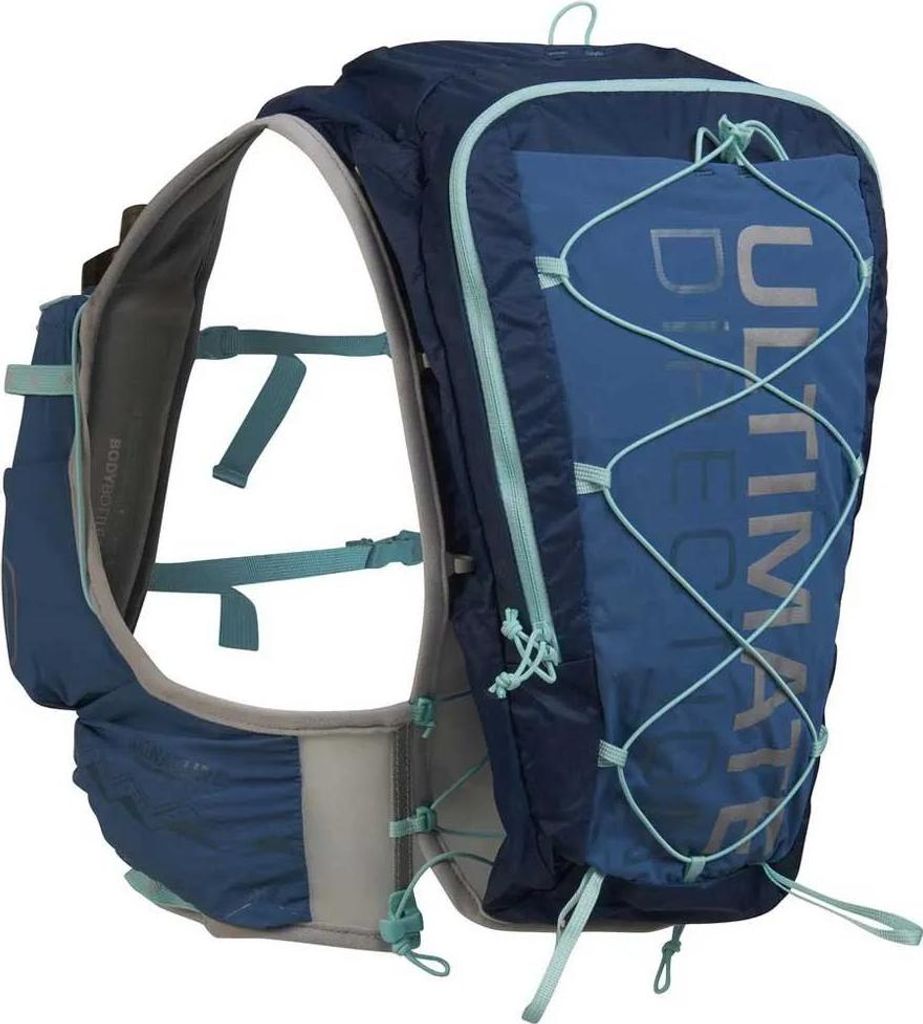 Ultimate Direction Mountain 5.0 12.7l Trinkweste Für Damen Blau M-L Damen Blau M-L