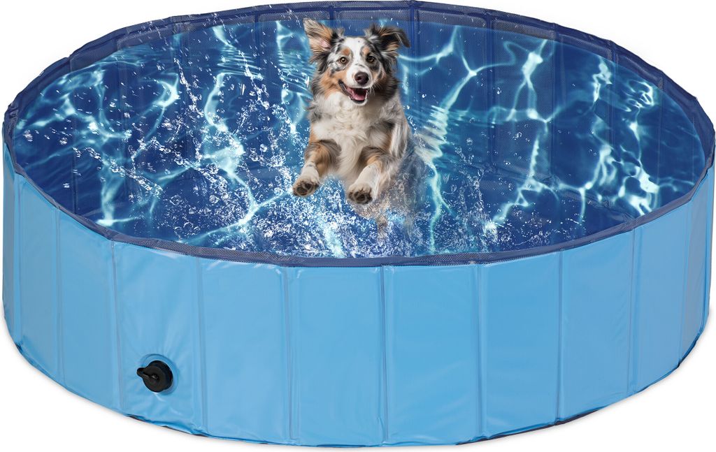 relaxdays Blauer Hundepool