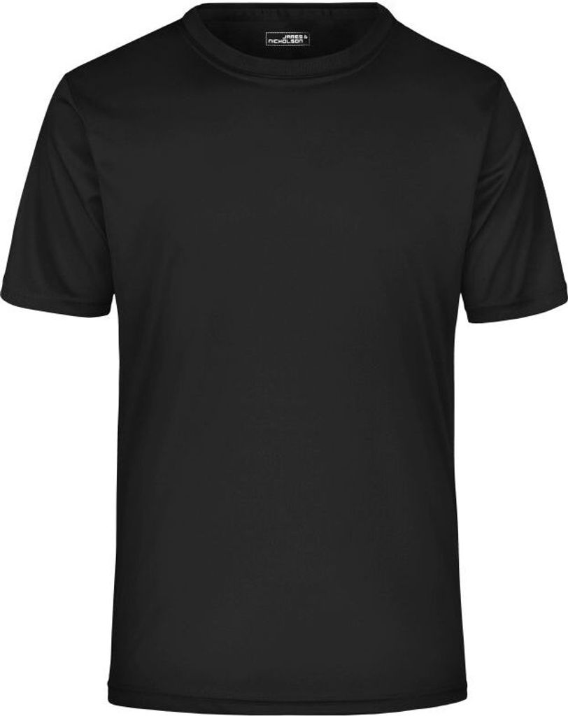 Funktions T-Shirt für Freizeit und Sport black, Gr. XXL