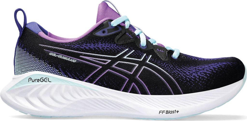 Asics Damen Low Sneaker/ Sportschuhe/ Laufschuhe GEL-CUMULUS 25 Schwarz Textil Größe: 71/2