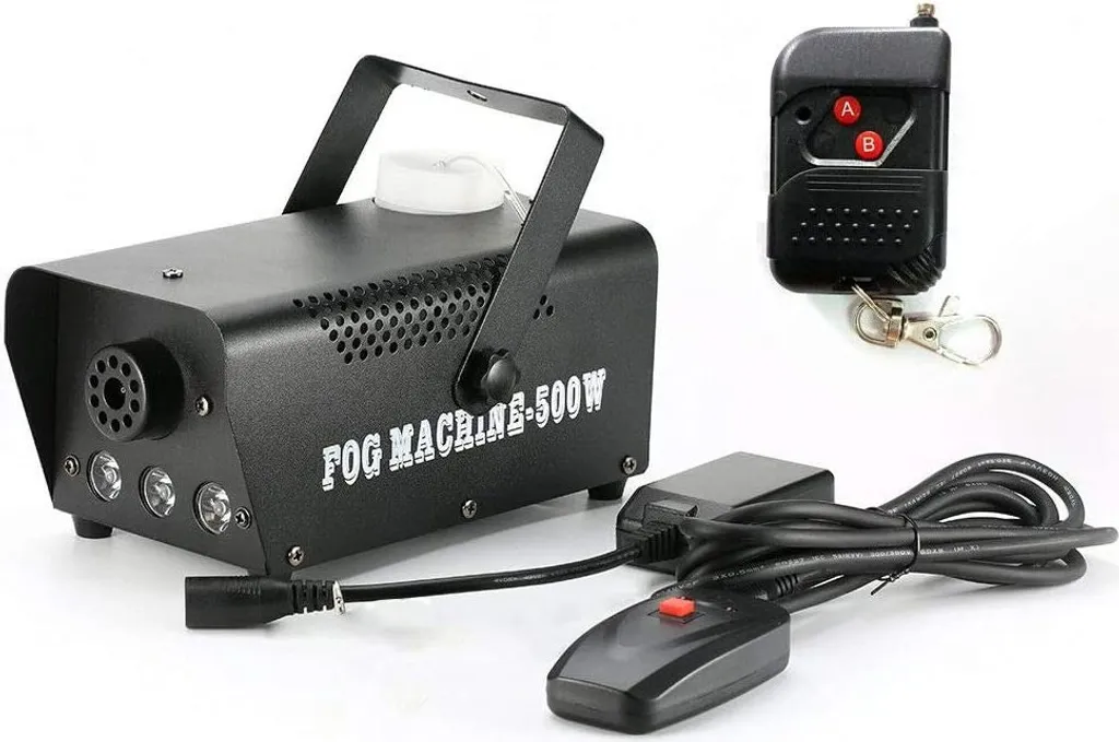 Machine à fumée 500W compacte avec éclairage LED coloré intégré - 3