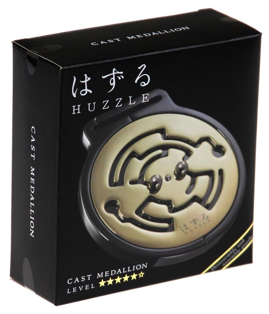 HUZZLE CAST MEDALLION - interessantes Dreh-Puzzle Produktbild 