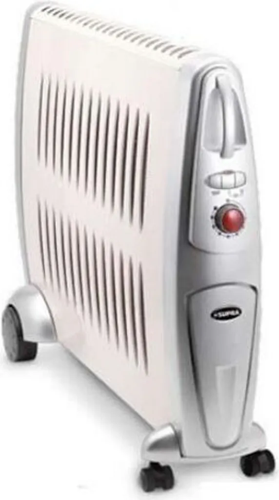 Radiateur à chaleur douce CERAMINO 1500W mobile avec inertie et thermostat