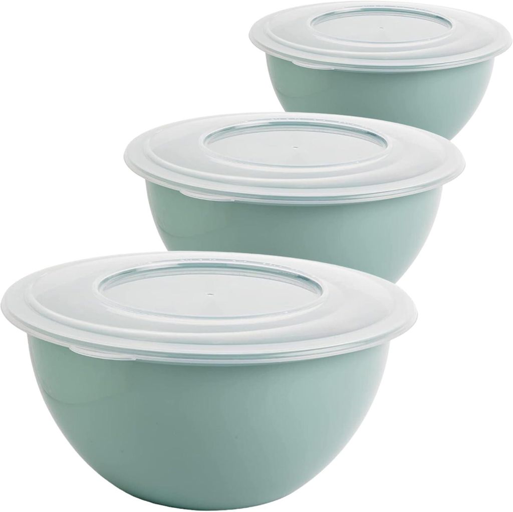 Schüssel mit Deckel 5l 3er Set - Vielseitige Salatschüssel Produktbild 