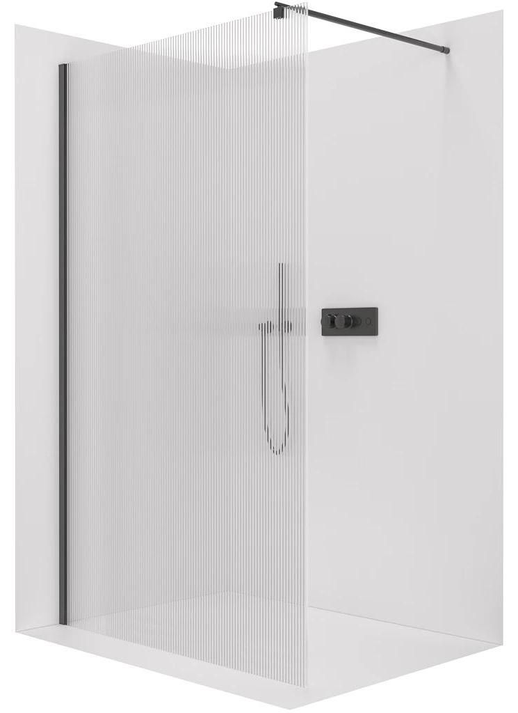 CERANO - Sprchová zástěna Walk-in Onyx Round L/P - 8 mm - Obrázek produktu 