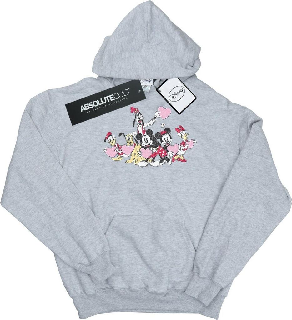 Disney - "Love Friends" Kapuzenpullover für Herren BI15431 (XL) (Grau)