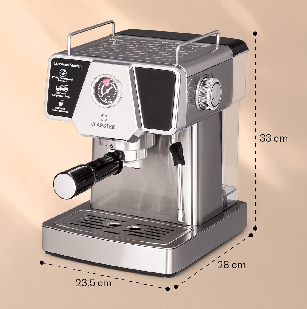 Klarstein 1,8 L Siebträgermaschine für 2 | Kaufland.de
