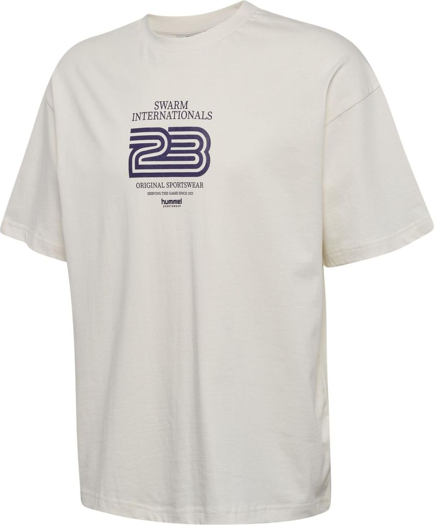 Hummel Hmlloose T-Shirt S/S 23 - blanc de blanc, Größe:XL