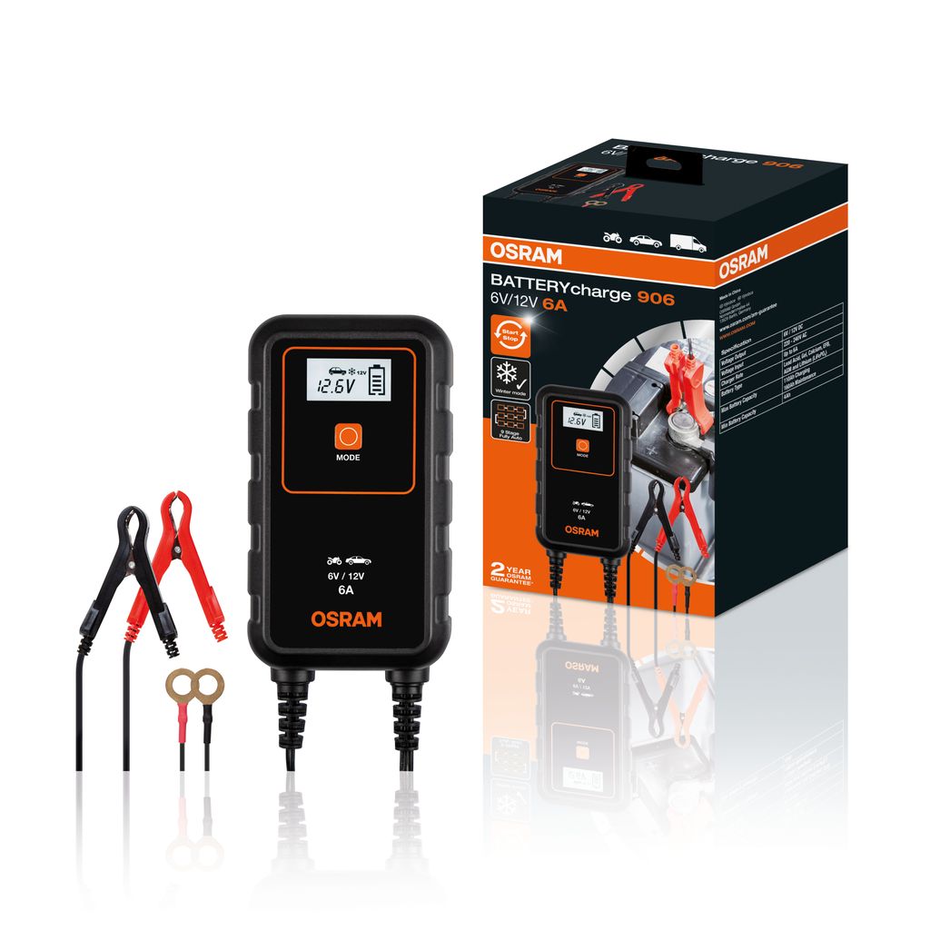OSRAM BATTERYcharge 906 Caricabatterie intelligente e Immagine del prodotto 