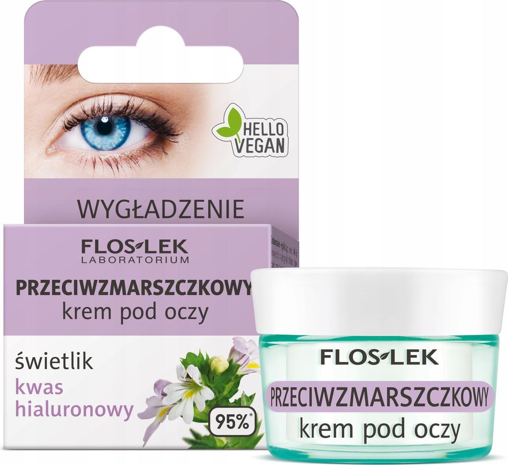 Augencremes mit Augentrost - Anti-Falten-Augencreme mit Augentrost und Hyaluronsäure