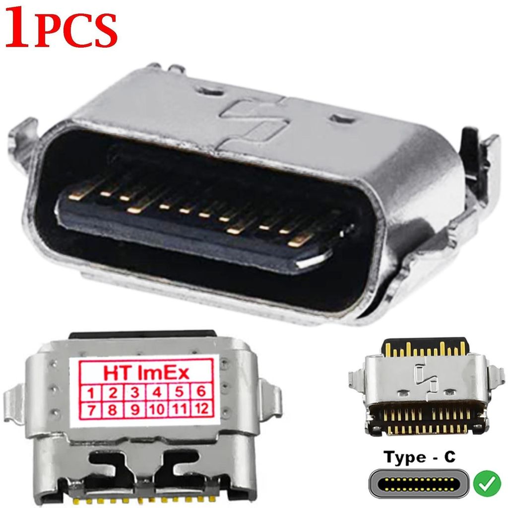 USB-C DC Jack Power Socket Charging Port Connector for ASUS ZenFone 5Z (Modell ZS620KL)