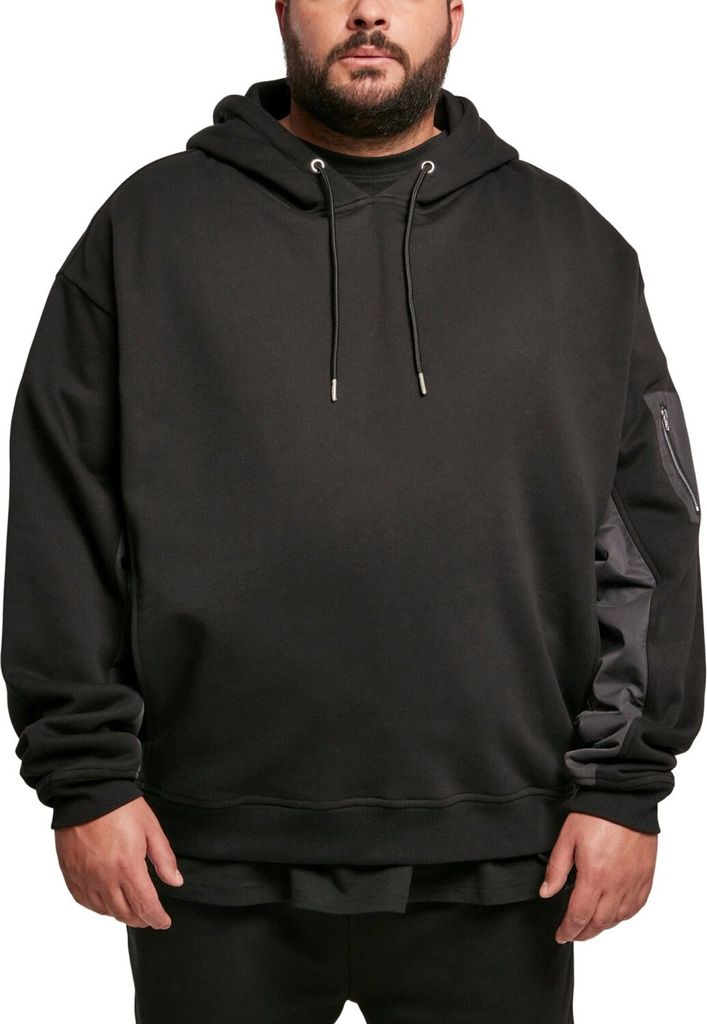 Urban Classics - Military Bomber Hoody schwarz - S