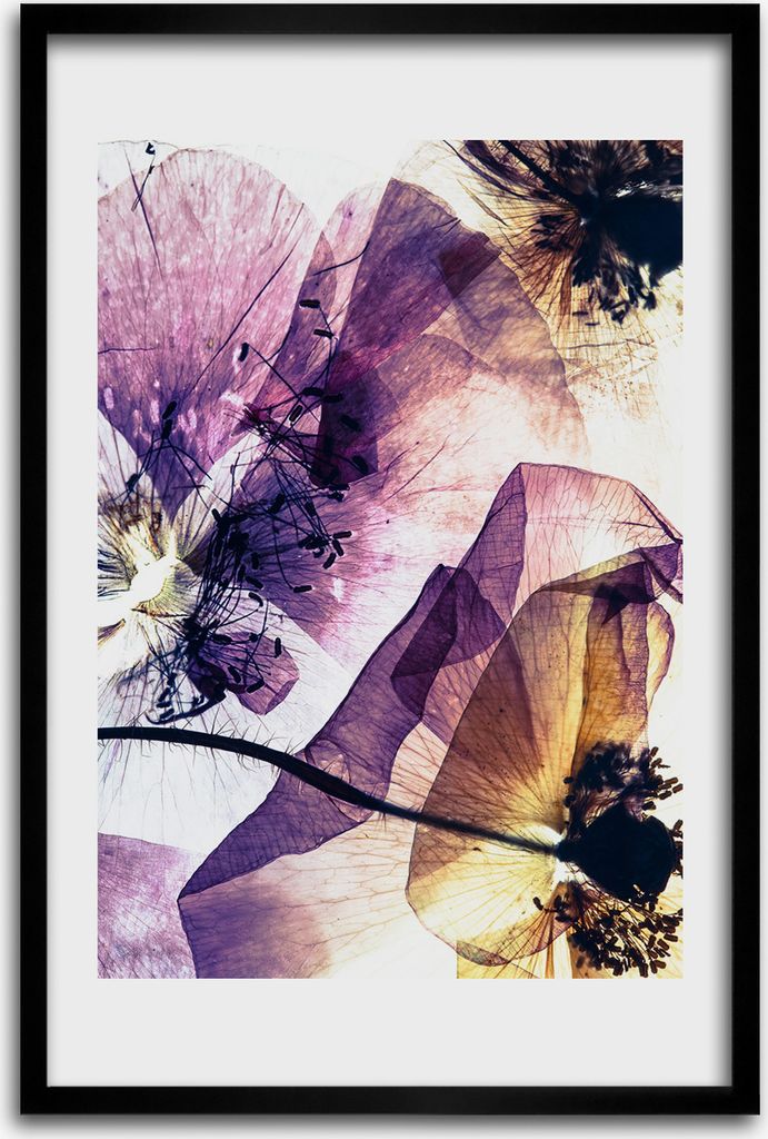 Bild - Bilderrahmen - 40 cm x 60 cm - MDF - Rahmen - Wandkunst - Maki