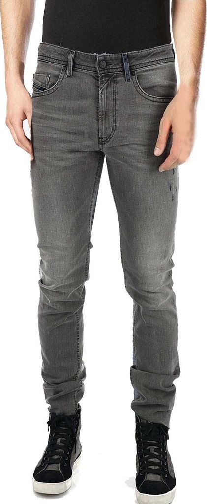 Diesel Thommer 084JT Herren Jeans Hose Regular Slim Skinny
