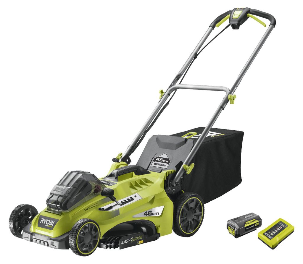Ryobi RLM36X46H50PG Akku für bürstenlosen Rasenmäher, 36 V, Produktbild 