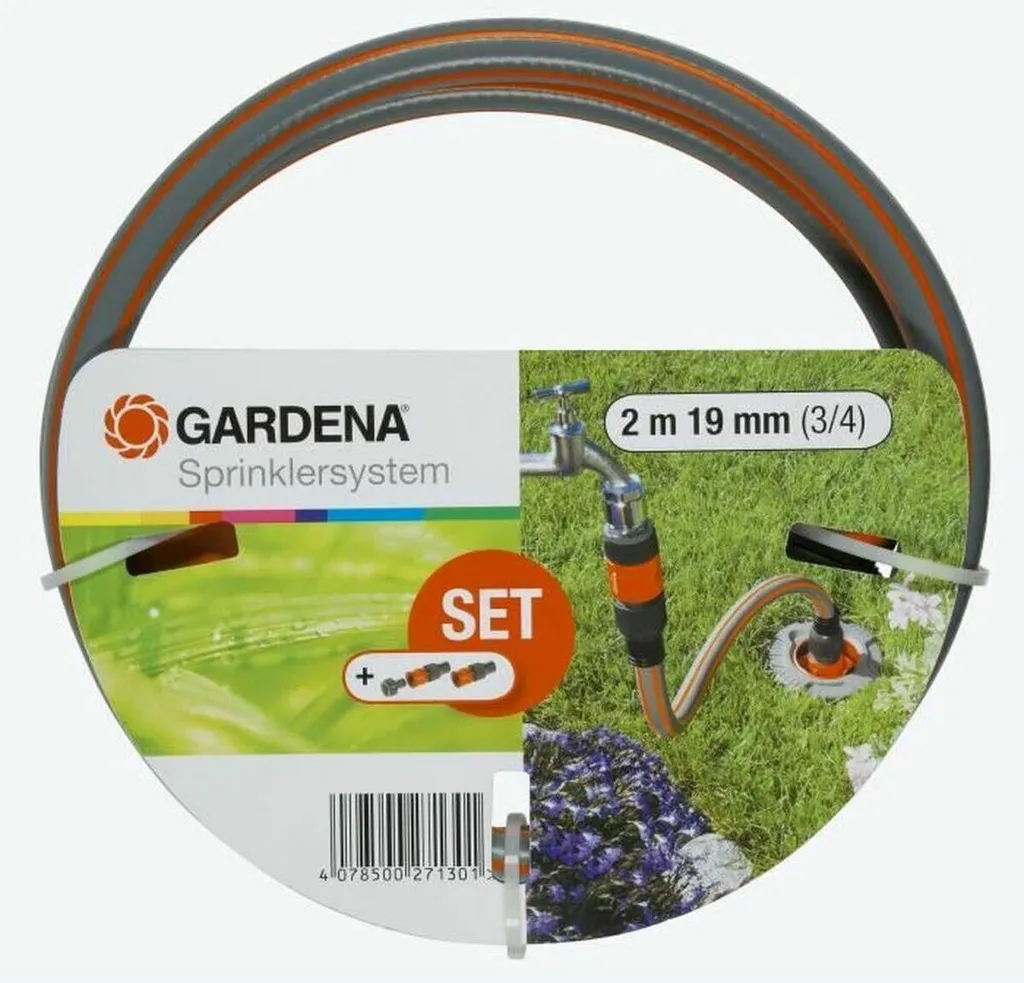 Raccord Gardena 02713-20 Ø 19 mm haute résistance longueur de 2 m
