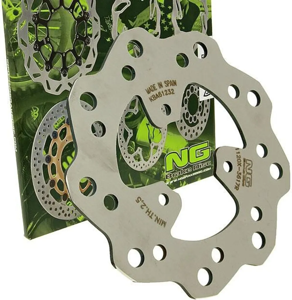 Disque de frein avant type Wavy pour scooter Peugeot Ludix 50cc Snake