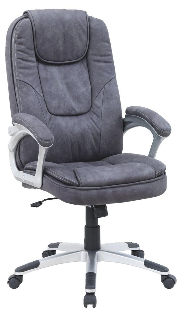 Chefsessel MARS II ergonomisch Stoff drehbar höhenverstellbar 66x110x72 cm