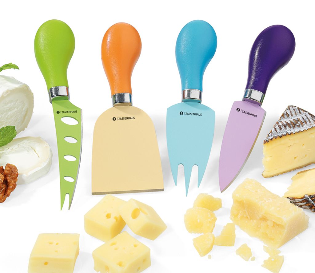 ZASSENHAUS Couteau à fromage Set en acier inoxydable 4 Image du produit 