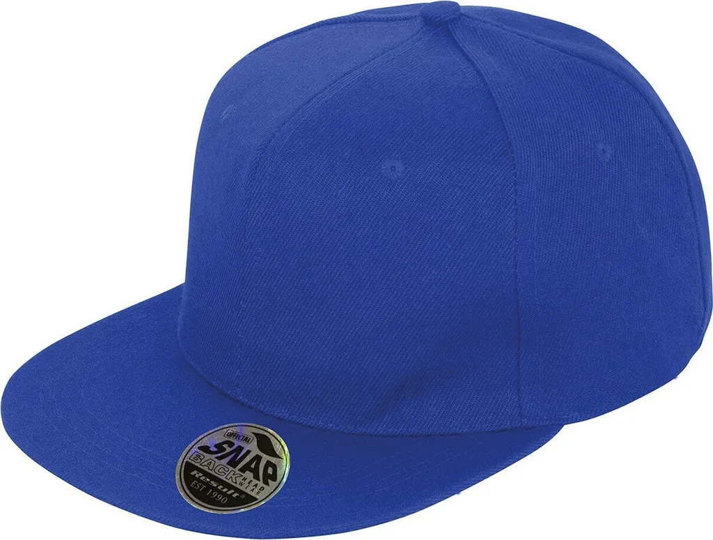 Result Headwear - Cappello snapback "Bronx Original" Visiera piatta RW9785 (Taglia unica) (Blu Zaffiro)