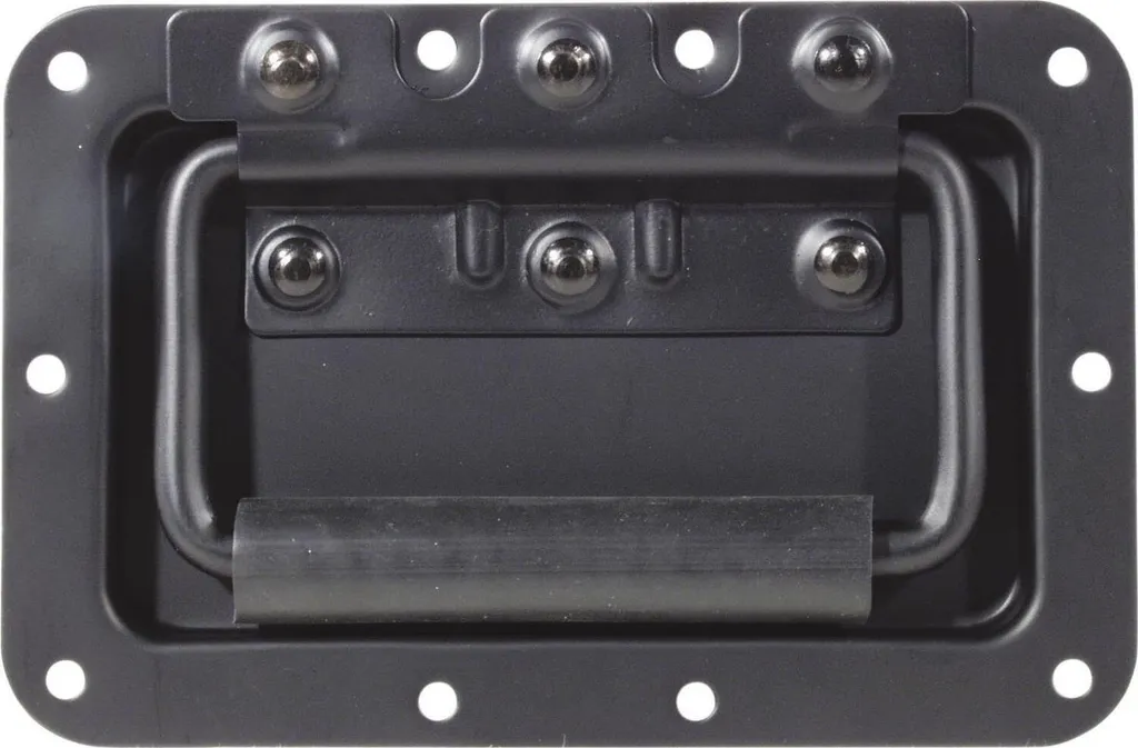ROADINGER Poignée rabattable noire pour Flight Case (30000920)