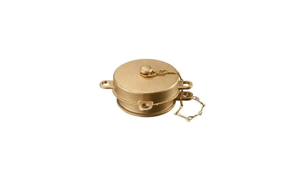 Oventrop Tankverschluss mit Schraubkappe flach dichtend, abschließbar 2 x21/2